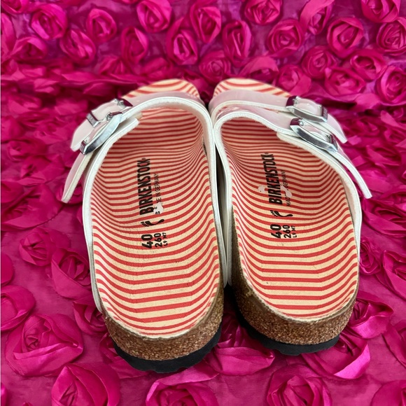 Birkenstock Arizona Patent birko-flor sandals - Picture 4 of 9